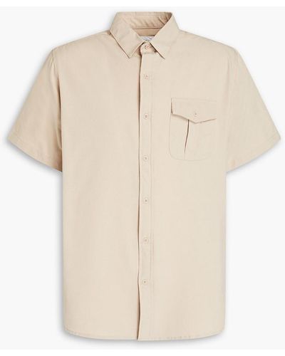 Onia Seersucker Shirt - Natural