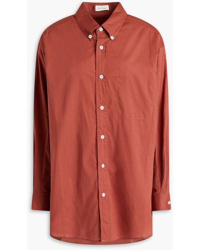 American Vintage Krimcity Cotton Shirt - Red