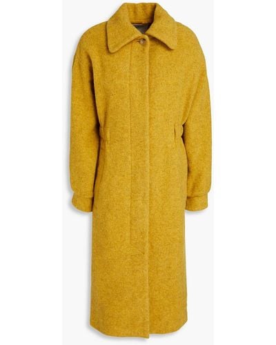 Ba&sh Lagos Wool-blend Coat - Yellow
