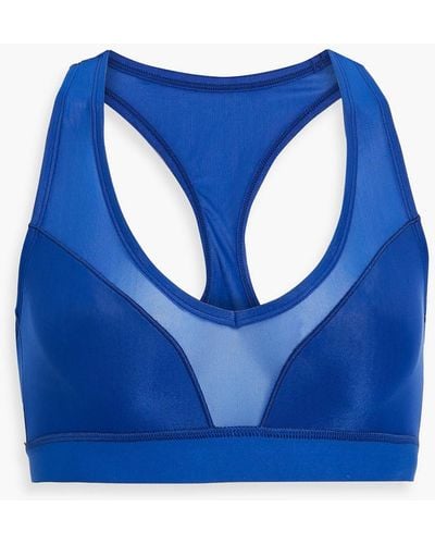 blue snakeskin sports bra-Women's Snakeskin Sports Bra-MYLUXQUEEN