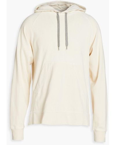 Officine Generale Octave French Cotton-terry Hoodie - Natural