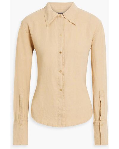 DL1961 Lisette Linen Shirt - Natural