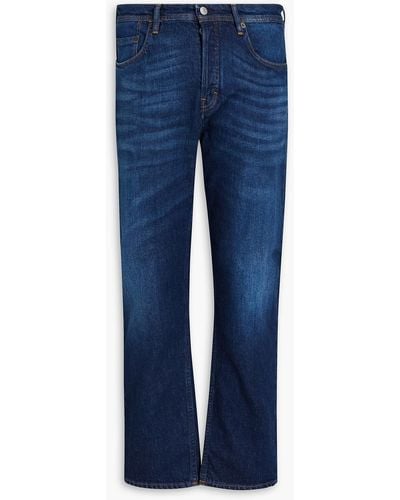 Acne Studios Jeans mit schmalem bein aus denim in ausgewaschener optik - Blau