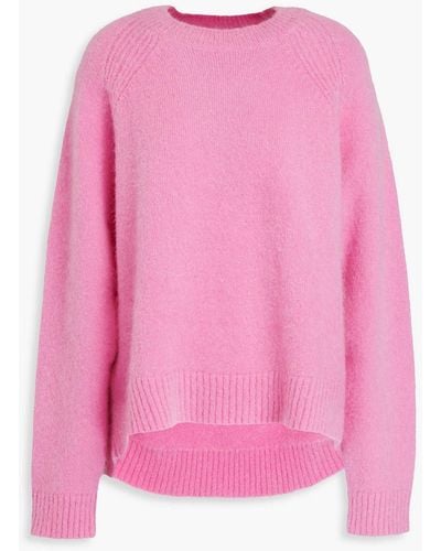 Altuzarra Mohair-blend Sweater - Pink