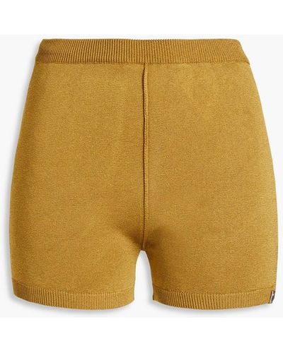 1017 ALYX 9SM Knitted Shorts - Yellow