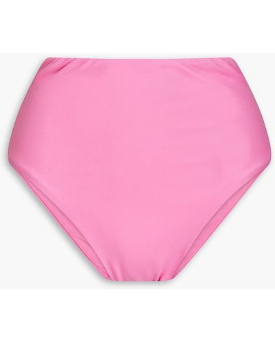 Nanushka Bente High-rise Bikini Briefs - Pink
