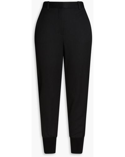 3.1 Phillip Lim Wool Tapered Trousers - Black