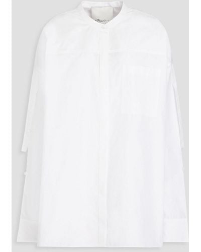 3.1 Phillip Lim Oversized Cotton-poplin Shirt - White