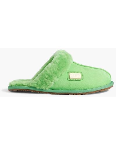 Australia Luxe Slippers aus shearling - Grün