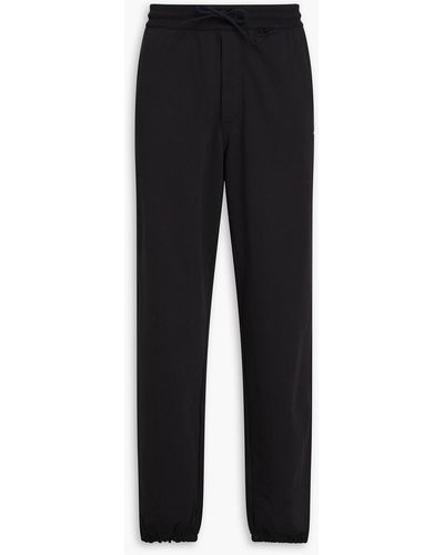 Y-3 French Cotton-terry Joggers - Black