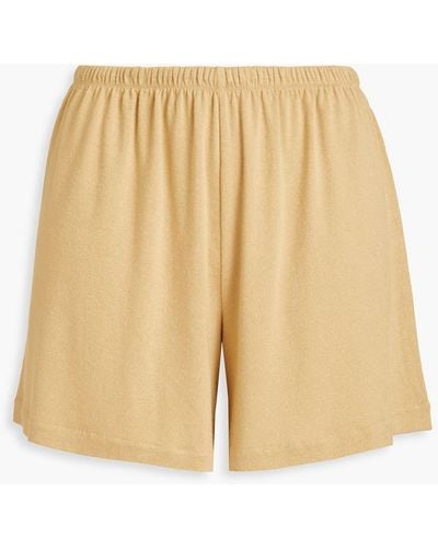 Vince Knitted Shorts - Natural