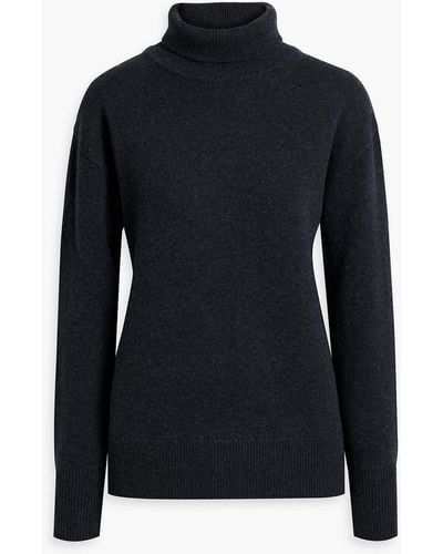 JOSEPH Merino Wool Turtleneck Sweater - Black