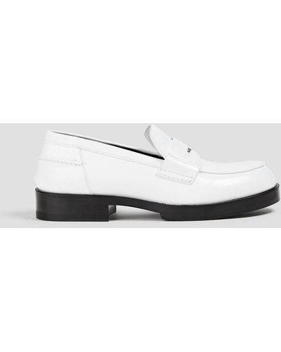 1017 ALYX 9SM Leather Penny Loafers - White
