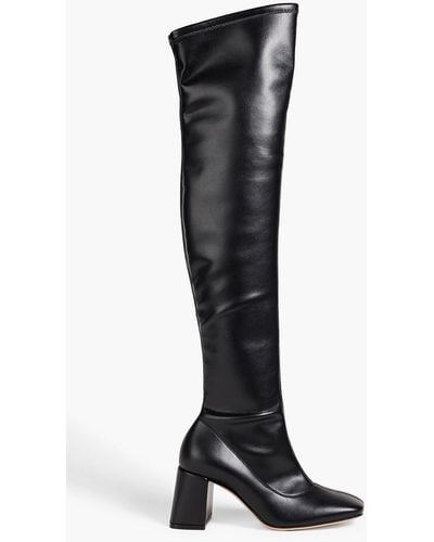 Gianvito Rossi Leather Over-the-knee Boots - Black