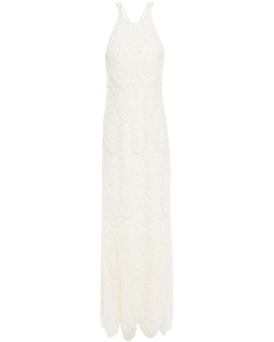 Catherine Deane Nikki Embellished Tulle Bridal Gown - White