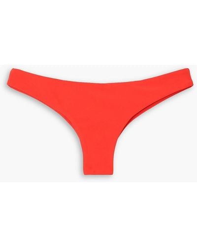 JADE Swim Expose Mid-rise Bikini Briefs - Red