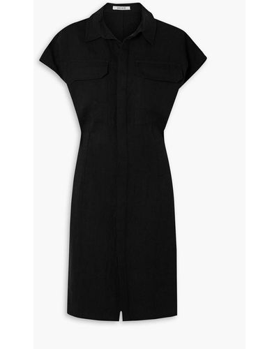 Gauchère Seffa Linen Shirt Dress - Black