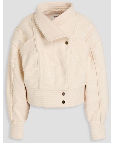 Zimmermann Cotton-blend Jacquard Jacket - Natural