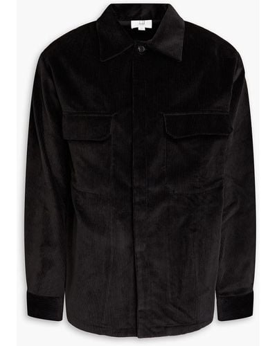 Dunhill Cotton-corduroy Overshirt - Black