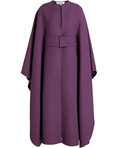Valentino Garavani Wool-felt Cap - Purple