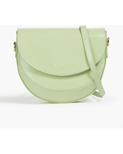 Rejina Pyo Patent-leather Shoulder Bag - Green