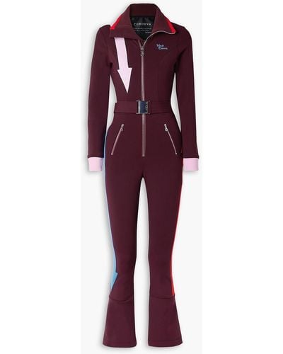 CORDOVA Up & Down Belted Embroidered Ski Suit