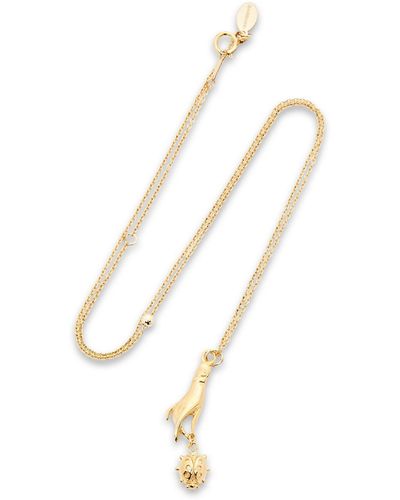 Zimmermann Gold-tone Necklace - White