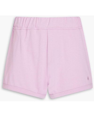 Loulou Studio Cotton-jersey Shorts - Pink