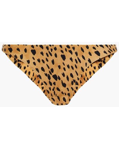 ViX Tief sitzendes bikini-höschen mit leopardenprint - Mehrfarbig
