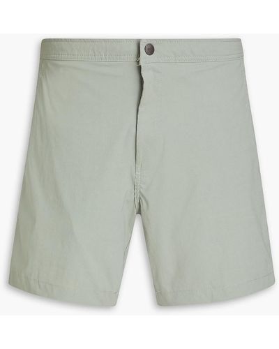 Onia Calder Mid-length Swim Shorts - Green