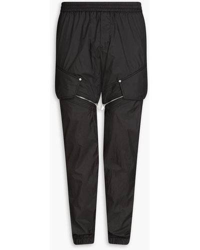 1017 ALYX 9SM Convertible Zip-detailed Shell Track Trousers - Black