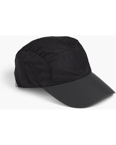 Canali Printed Shell Baseball Cap - Black