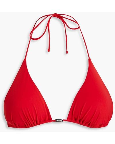 La Perla Triangle Bikini Top - Red