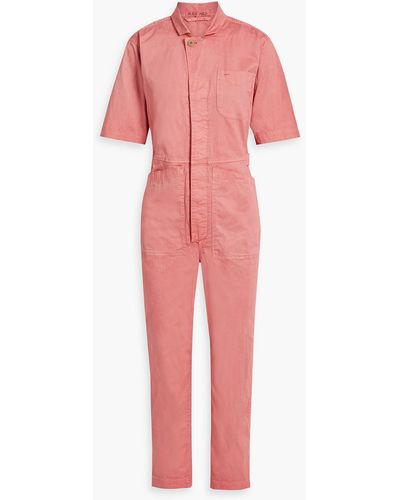 Alex Mill Standard Cotton-blend Jumpsuit - Pink