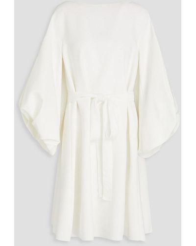 ROKSANDA Belted Crepe Dress - White