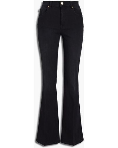 Love Moschino High-rise Bootcut Jeans - Black
