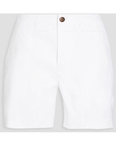 Rag & Bone Shorts aus einer leinenmischung - Weiß