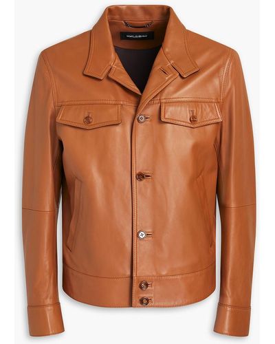 Dolce & Gabbana Leather jacket - Braun