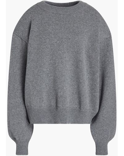 Magda Butrym Wool-blend Sweater - Gray