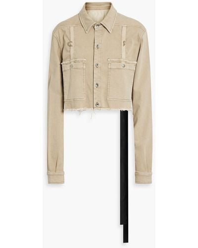 Rick Owens Jean and denim jackets for Women | Online Sale up to 70% off |  Lyst