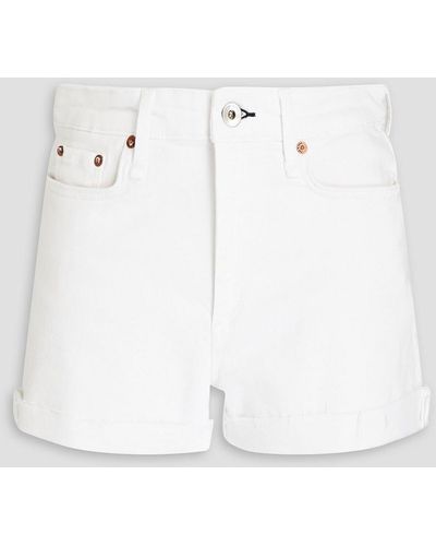 Rag & Bone Nina jeansshorts - Weiß