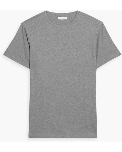 Hamilton and Hare Cotton-jersey T-shirt - Grey