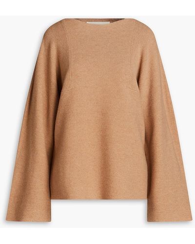 By Malene Birger Wiven Wool Jumper - Natural