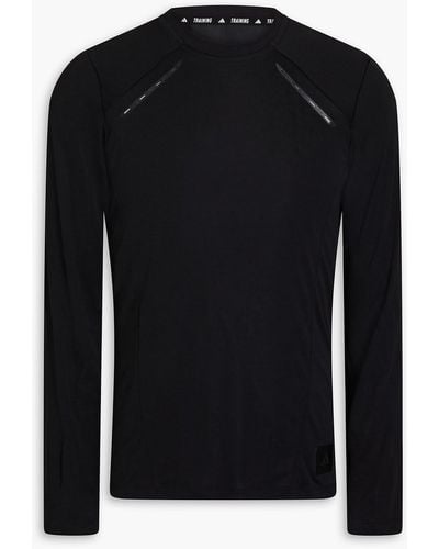 adidas Originals Laser-cut Jersey T-shirt - Black
