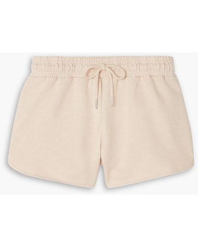 NINETY PERCENT Shorts aus baumwollfrottee - Natur
