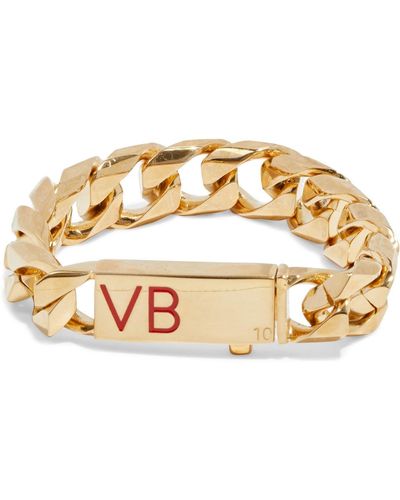 Victoria Beckham Gold-tone Enamel Bracelet - Metallic