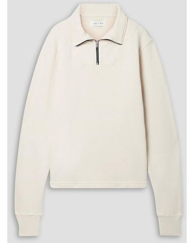 Les Tien Yacht Cotton-fleece Sweatshirt - Natural