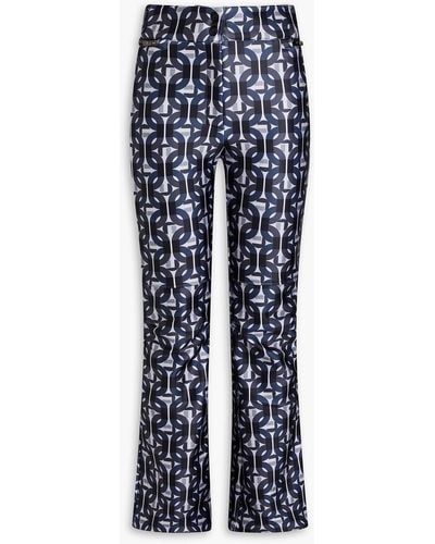 Fusalp Elancia Printed Ski Pants - Blue