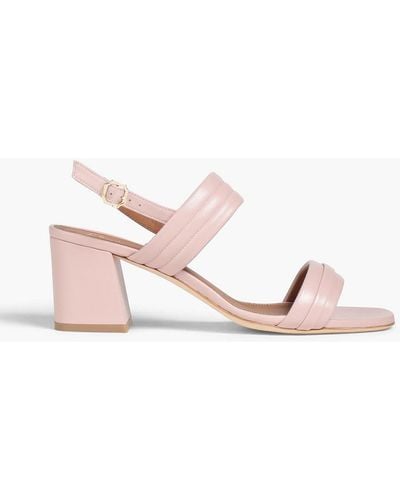 Malone Souliers Sana Leather Slingback Sandals - Pink