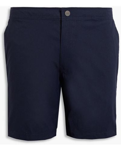 Onia Calder Mid-length Swim Shorts - Blue